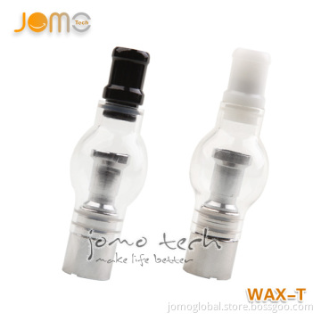 Jomotech Newest Stained Glass Ceiling Glass Domes Wax Atomizer Glass Tank Perfume Bottles Wax Atomizer OEM Acceptable